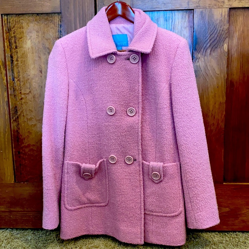 Ladies wool jacket, Nine West, size Medium